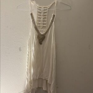 Socialite Beaded Top NWT